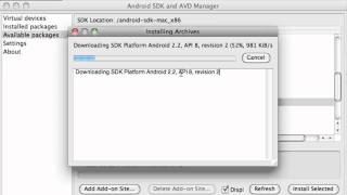 Android Application Development Tutorial  3  Installing Android SDK and Set up Emulator [upl. by Parker]