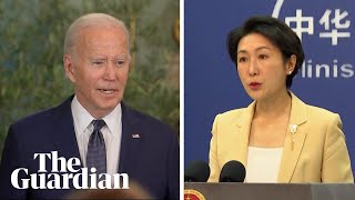 China responds to Biden calling Xi Jinping a dictator [upl. by Nylecsoj780]