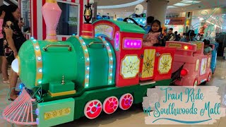 Train Ride in Southwoods Mall Team JAG [upl. by Iddet]