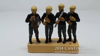 2014 Cantina Band Star Wars Hallmark Ornament [upl. by Mcripley797]