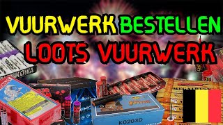 VUURWERK BESTELLEN BIJ LOOTS België [upl. by Carisa]