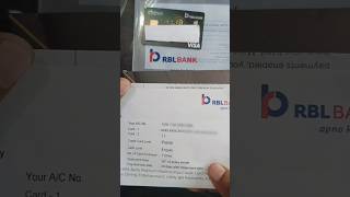 RBL Bank Maxima Plus Credit Card  RBL Bank Credit Card  Rbl Credit Card rblcreditcard shorts [upl. by Brett]