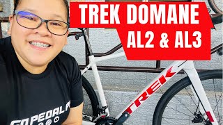 Trek Domane AL2 vs Trek Domane AL 3  Bike comparison and Bike Check [upl. by Slen899]