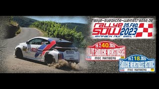 Rallye Südliche Weinstraße 2023  Modern Rallye Cars  Start Highlights Ramberg  4K [upl. by Sudaorb]