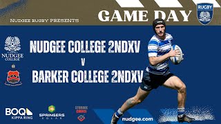 2024 Nudgee College 2nd XV v Barker College 2nd XV [upl. by Kinna]