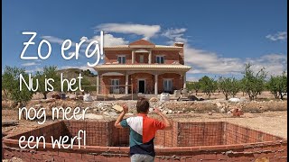 Emigreren naar Spanje Zo erg Nu is het terug een werf  S1 Vlog 05 [upl. by Nerraw113]