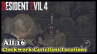 All 16 Clockwork Castellans Locations in Resident Evil 4 Remake [upl. by Azal]