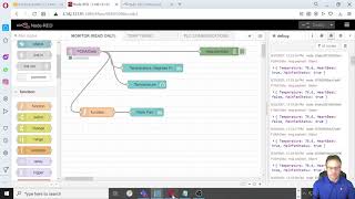 17 Pushbutton Control on our Node RED Dashboard [upl. by Sutsugua]