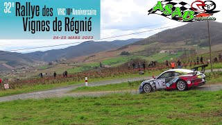 Rallye des Vignes  RégniéDurette 2023  Spéciales et Course [upl. by Yelha172]