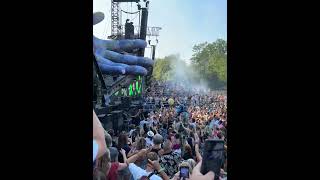 Guy in wheelchair crowd surfs at Mysteryland 2024 main stage [upl. by Voletta]