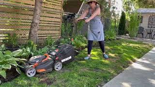 Creating a new GARDEN BORDER  SIMPLE GARDEN EDGING  Zone 5b Toronto Area [upl. by Nitsu]