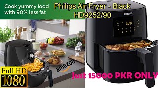 Philips Essential Airfryer HD925290 Unboxing Review  4K  Ultra HD [upl. by Iznek]