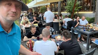 Live aus der Ukraine  Volle Biergärten in Odessa [upl. by Shiau]