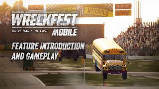 Wreckfest Mobile  Feature Introduction  Gameplay [upl. by Aeynod]