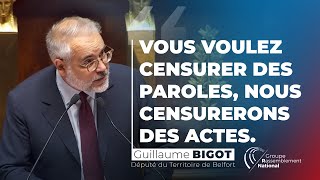 Motion de censure  Guillaume Bigot remet les pendules du NFP et des macronistes à lheure [upl. by Tammy]