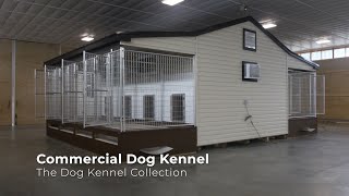 24x24 Commercial Dog Kennel From the Dog Kennel Collection [upl. by Aehsel]