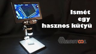 Ismét egy hasznos kütyü  MUSTOOL G1200 Digital Microscope ◆ Eszközteszt [upl. by Naek]