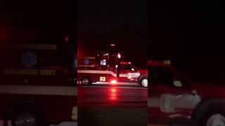 Lisle woodridge medic 52 transporting [upl. by Kulseth]