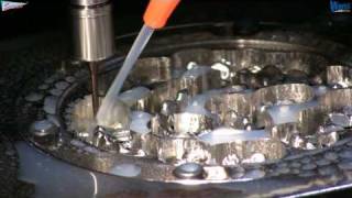 CNC dental CADCAM machining with Wissner and WorkNC Dental [upl. by Noedig]