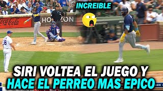 Jose Siri Se Calienta y Voltea El Juego Con Enorme Jonron y Hace Epico PERREO MIREN QUE PASÓ  MLB [upl. by Merwyn]