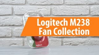 Распаковка мыши Logitech M238 Fan Collection  Unboxing Logitech M238 Fan Collection [upl. by Ardella]