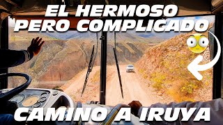 💥Un CAMINO de TIERRA CURVAS y CORNISA de TILCARA a IRUYA SALTA 🇦🇷 [upl. by Carri]