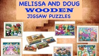 Melissa and Doug Puzzles  Wooden Jigsaw Puzzles  Quality issue Melissa and Doug Puzzles Toddlers [upl. by Phox277]