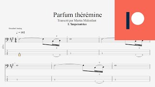 LImpératrice  Parfum thérémine bass tab [upl. by Hillard]