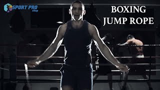 Boxing Jump Rope  Designed for MMA and Speed Adjustable Length [upl. by Znerol]