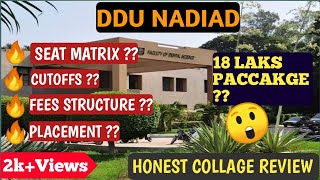 DDU NADIAD HONEST COLLEGE REVIEW [upl. by Sanson]