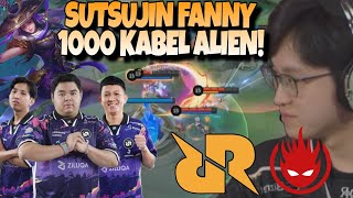 FANNY SUTSUJIN 1000 KABEL  EMANG PARA ALIEN  RRQ VS EVIL MATCH 2  ESL SPS [upl. by Moselle376]