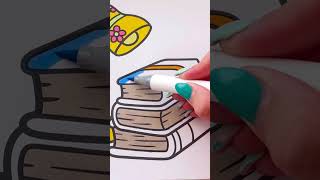 Fall ASMR Coloring with Marker Sounds asmr satisfyingcoloring relaxing fall [upl. by Luapnaej]