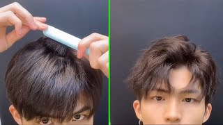 How to Use Mini Hair Curler  Mens Hairstyle Tutorial 2021 [upl. by Ainirtac18]