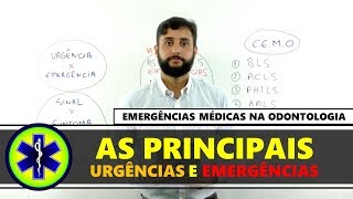 AS PRINCIPAIS EMERGÊNCIAS MÉDICAS NA ODONTOLOGIA [upl. by Ahsetel]