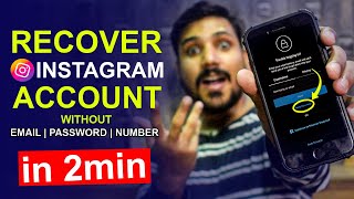 How to Recover Instagram Account Without Email Password And Number  Instagram Account Recovery 2021 [upl. by Nassir]