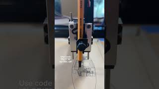 Pen plotter drawing in action satisfyingvideo penplottermachine asmrsounds [upl. by Hume646]