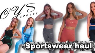 Oys Sports sportswear haul Let’s get fit 2021 💪🏻 [upl. by Airan]