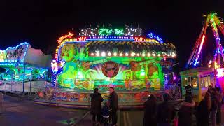 Jay Barwicks Crazy Wave  Off Ride POV Farrars Funfairs Utilita Arena Sheffield 2023 [upl. by Rdnaskela954]