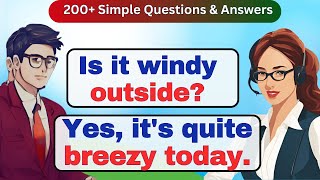 Improve English Speaking Skills🔥 300 Common Questions and Answers in English 🔥 English conversation [upl. by Yatnuahs440]