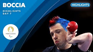 🧑‍🦽 Boccia Highlights  Day 7  Paris 2024 Paralympic Games [upl. by Matta]