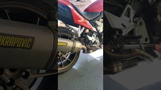 2015 Honda Interceptor VFR800 exhaust notes [upl. by Merete540]