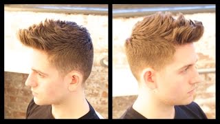 Mens Haircut Tutorial  Male Model Haircut  TheSalonGuy [upl. by Rimhsak82]