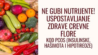 94 Gde gubiš nutrijente sa PCOS hašimotom IR  crevna flora  probiotici i prebiotici u hrani [upl. by Opal338]