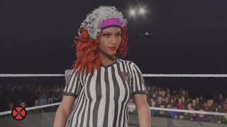 Scarlet Witch VS Storm  Rogue as special guest referee  Womens Championship  SPW [upl. by Aivatnwahs]