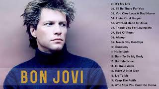 The Best Of Bon Jovi  Bon Jovi Greatest Hits Full Album [upl. by Ahola99]