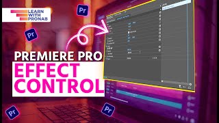 Premiere Pro Effect Control Panel Explain I Learn with Pronab [upl. by Cleopatra367]