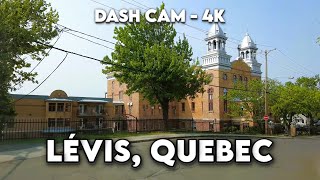 🚗 Discover Lévis Quebec A Magnificent 4K Drive Through Historic Charm 🏰📹 [upl. by Roose]