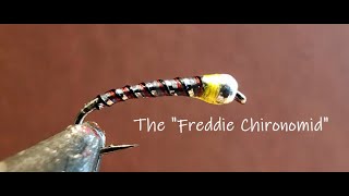 Chironomid Fly Tying Series Bug 4 quotThe Freddiequot By Gordy Brown GBD Bugz [upl. by Born]