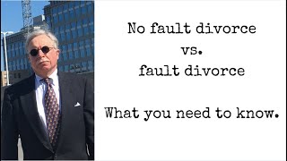 No fault vs fault divorce  What you need to know [upl. by Higbee436]