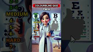 Can You Pass the Colorblind Test 🌈👀 quiz shorts [upl. by Freida]